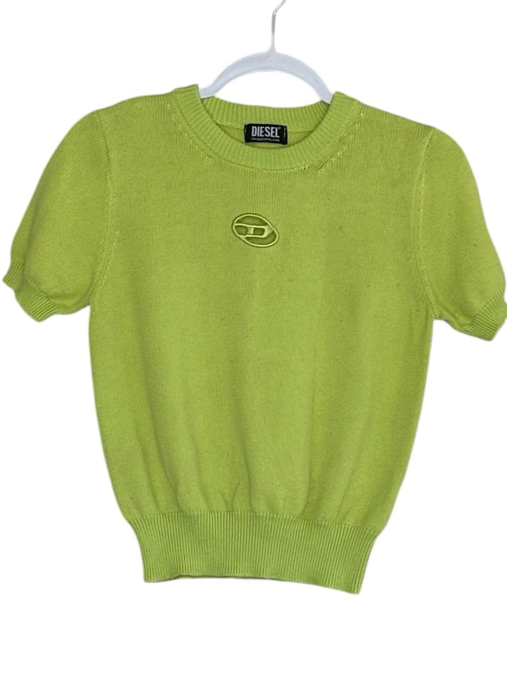 Diesel  Knit Sweater Short Sleeves Size L